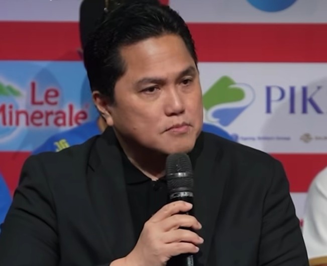 Ketua Umum PSSI Erick Thohir. [Instagram]